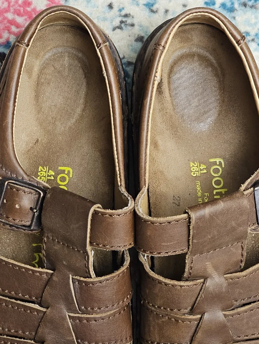 FOOTPRINTS by Birkenstock Merced Fisherman Sandals Men’s EU 41 / US 8 Brown